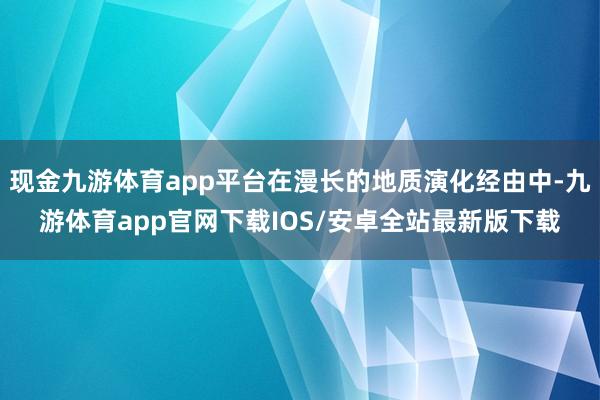 现金九游体育app平台在漫长的地质演化经由中-九游体育app官网下载IOS/安卓全站最新版下载