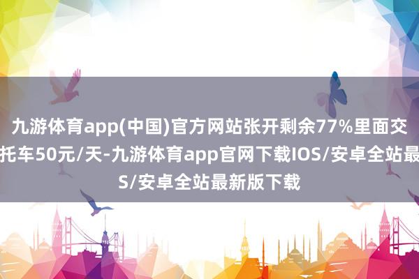 九游体育app(中国)官方网站张开剩余77%里面交通：租摩托车50元/天-九游体育app官网下载IOS/安卓全站最新版下载