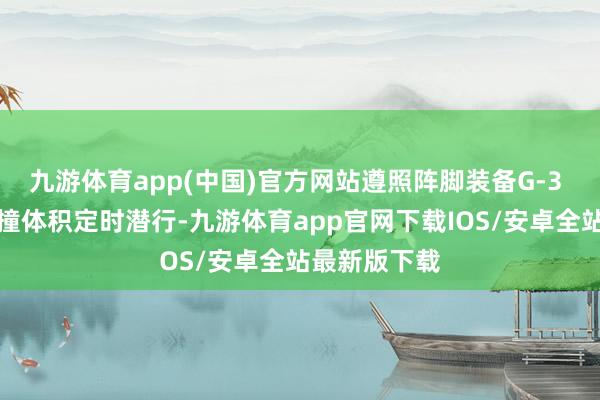 九游体育app(中国)官方网站遵照阵脚装备G-3 烟雾弹无碰撞体积定时潜行-九游体育app官网下载IOS/安卓全站最新版下载