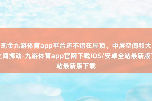 现金九游体育app平台还不错在屋顶、中层空间和大地之间挪动-九游体育app官网下载IOS/安卓全站最新版下载